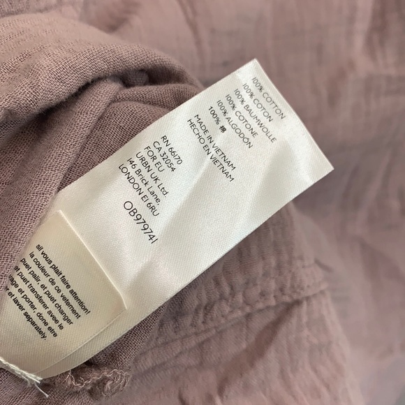 Free People Summer Daydream Button Down Shirt NWT - Picture 7 of 8